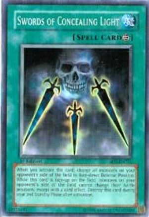 Swords of Concealing Light (SD5-EN031) - Structure Deck: Warrior's Triumph 1st Edition - Premium Yugioh Single from Konami - Just $0.40! Shop now at Game Crave Tournament Store
