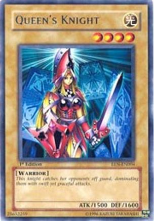 Queen's Knight (EEN-EN004) - Elemental Energy Unlimited - Premium Yugioh Single from Konami - Just $0.28! Shop now at Game Crave Tournament Store