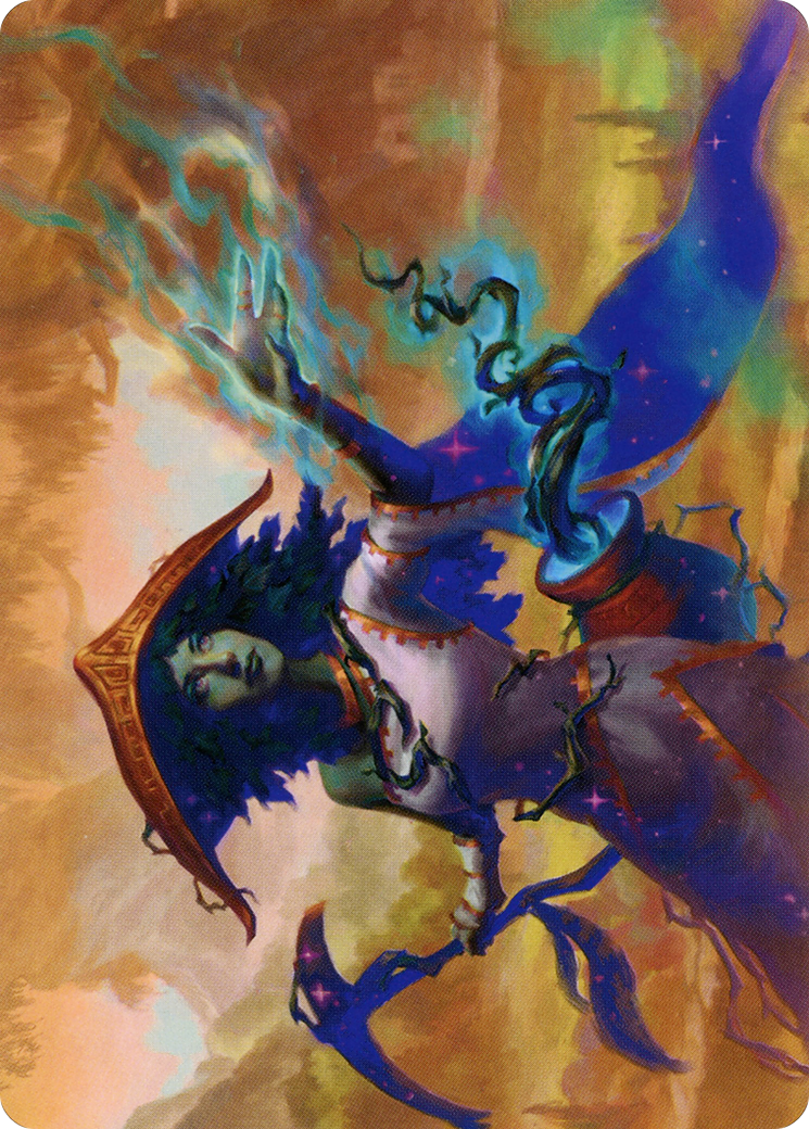 Sythis, Harvest's Hand // Sythis, Harvest's Hand (AMH2-059) - Modern Horizons 2 Art Series (Borderless) - Premium MTG Single from Wizards of the Coast - Just $0! Shop now at Game Crave Tournament Store
