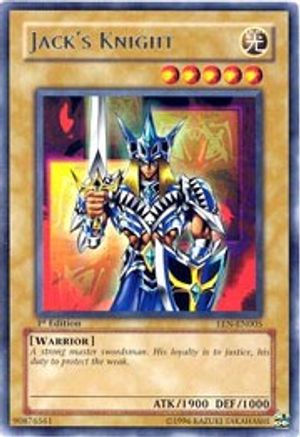 Jack's Knight (EEN-EN005) - Elemental Energy 1st Edition - Premium Yugioh Single from Konami - Just $0.15! Shop now at Game Crave Tournament Store