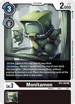 Monitamon (BT5-060) - Battle of Omni - Premium Digimon Single from Bandai - Just $0.08! Shop now at Game Crave Tournament Store