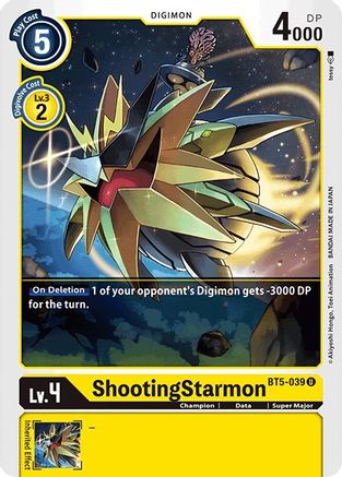 ShootingStarmon (BT5-039) - Battle of Omni - Premium Digimon Single from Bandai - Just $0.25! Shop now at Game Crave Tournament Store