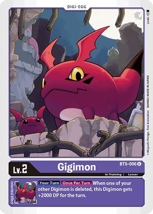 Gigimon (BT5-006) - Battle of Omni - Premium Digimon Single from Bandai - Just $0.25! Shop now at Game Crave Tournament Store