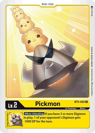 Pickmon (BT5-003) - Battle of Omni - Premium Digimon Single from Bandai - Just $0.25! Shop now at Game Crave Tournament Store