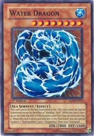 Water Dragon (EEN-EN015) - Elemental Energy 1st Edition - Premium Yugioh Single from Konami - Just $0.90! Shop now at Game Crave Tournament Store