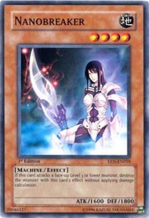 Nanobreaker (EEN-EN018) - Elemental Energy 1st Edition - Premium Yugioh Single from Konami - Just $0.25! Shop now at Game Crave Tournament Store
