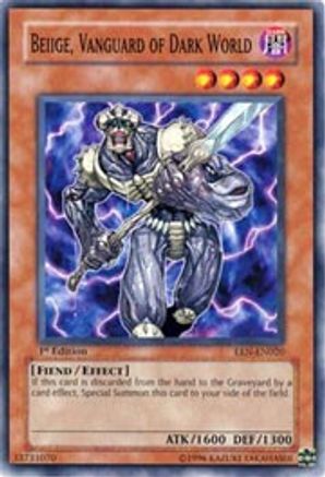 Beiige, Vanguard of Dark World (EEN-EN020) - Elemental Energy Unlimited - Premium Yugioh Single from Konami - Just $0.25! Shop now at Game Crave Tournament Store