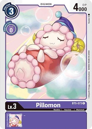 Pillomon (BT5-073) - Battle of Omni - Premium Digimon Single from Bandai - Just $0.25! Shop now at Game Crave Tournament Store