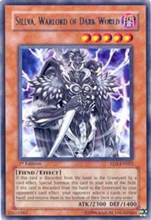 Sillva, Warlord of Dark World (EEN-EN023) - Elemental Energy Unlimited - Premium Yugioh Single from Konami - Just $0.42! Shop now at Game Crave Tournament Store
