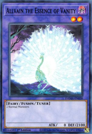 Allvain the Essence of Vanity (DAMA-EN038) - Dawn of Majesty 1st Edition - Premium Yugioh Single from Konami - Just $0.25! Shop now at Game Crave Tournament Store