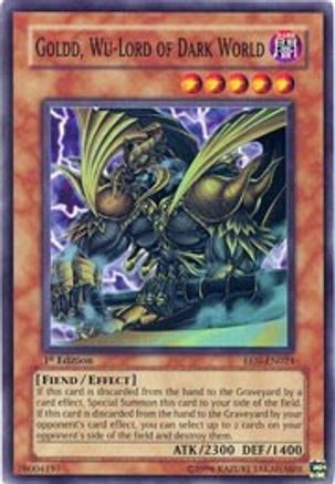 Goldd, Wu-Lord of Dark World (EEN-EN024) - Elemental Energy 1st Edition - Premium Yugioh Single from Konami - Just $0.66! Shop now at Game Crave Tournament Store
