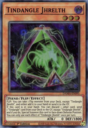 Tindangle Jhrelth (DAMA-EN095) - Dawn of Majesty 1st Edition - Premium Yugioh Single from Konami - Just $0.25! Shop now at Game Crave Tournament Store
