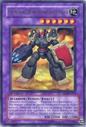 Elemental HERO Rampart Blaster (EEN-EN033) - Elemental Energy 1st Edition - Premium Yugioh Single from Konami - Just $6.99! Shop now at Game Crave Tournament Store