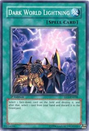Dark World Lightning (EEN-EN038) - Elemental Energy Unlimited - Premium Yugioh Single from Konami - Just $0.25! Shop now at Game Crave Tournament Store