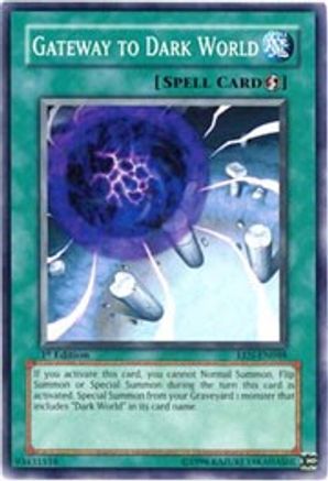 Gateway to Dark World (EEN-EN048) - Elemental Energy 1st Edition - Premium Yugioh Single from Konami - Just $0.25! Shop now at Game Crave Tournament Store
