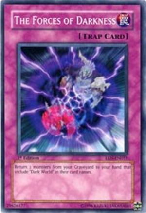 The Forces of Darkness (EEN-EN051) - Elemental Energy Unlimited - Premium Yugioh Single from Konami - Just $0.25! Shop now at Game Crave Tournament Store