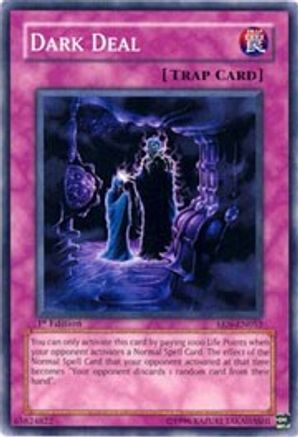 Dark Deal (EEN-EN052) - Elemental Energy Unlimited - Premium Yugioh Single from Konami - Just $0.25! Shop now at Game Crave Tournament Store