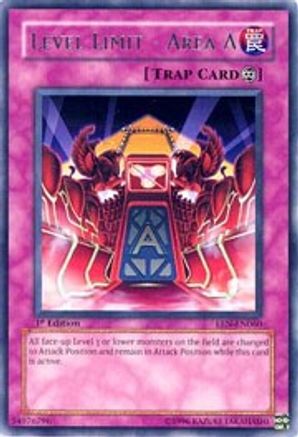 Level Limit - Area A (EEN-EN060) - Elemental Energy 1st Edition - Premium Yugioh Single from Konami - Just $0.29! Shop now at Game Crave Tournament Store