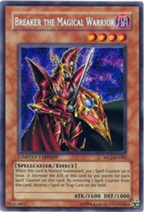 Breaker the Magical Warrior (MC2-EN002) - Master Collection Volume 2 Limited - Premium Yugioh Single from Konami - Just $20.06! Shop now at Game Crave Tournament Store