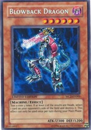 Blowback Dragon (MC2-EN005) - Master Collection Volume 2 Limited - Premium Yugioh Single from Konami - Just $8.98! Shop now at Game Crave Tournament Store