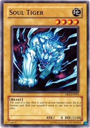 Soul Tiger (DR2-EN003) - Dark Revelation Volume 2 Unlimited - Premium Yugioh Single from Konami - Just $0.26! Shop now at Game Crave Tournament Store