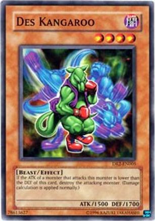 Des Kangaroo (DR2-EN005) - Dark Revelation Volume 2 Unlimited - Premium Yugioh Single from Konami - Just $0.40! Shop now at Game Crave Tournament Store