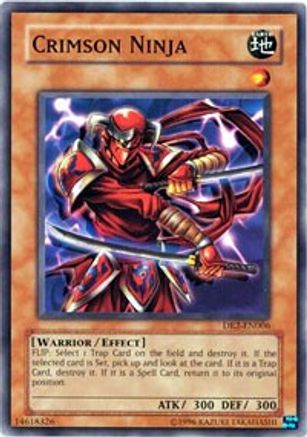 Crimson Ninja (DR2-EN006) - Dark Revelation Volume 2 Unlimited - Premium Yugioh Single from Konami - Just $0.88! Shop now at Game Crave Tournament Store
