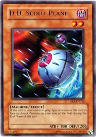 D.D. Scout Plane (DR2-EN012) - Dark Revelation Volume 2 Unlimited - Premium Yugioh Single from Konami - Just $0.62! Shop now at Game Crave Tournament Store