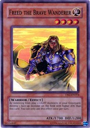 Freed the Brave Wanderer (DR2-EN014) - Dark Revelation Volume 2 Unlimited - Premium Yugioh Single from Konami - Just $3.99! Shop now at Game Crave Tournament Store