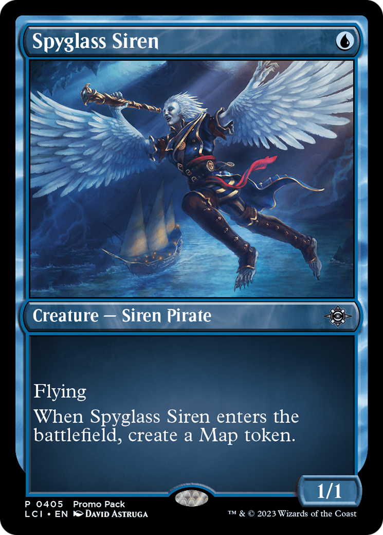 Spyglass Siren (LCI-405) - The Lost Caverns of Ixalan Foil - Premium MTG Single from Wizards of the Coast - Just $1.06! Shop now at Game Crave Tournament Store