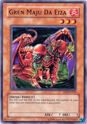 Gren Maju Da Eiza (DR2-EN024) - Dark Revelation Volume 2 Unlimited - Premium Yugioh Single from Konami - Just $0.56! Shop now at Game Crave Tournament Store