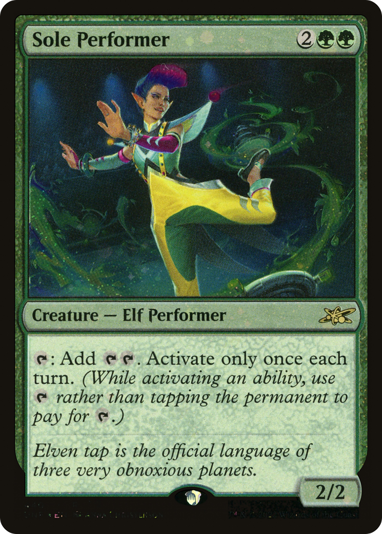 Sole Performer (UNF-440) - Unfinity Foil - Premium MTG Single from Wizards of the Coast - Just $0.25! Shop now at Game Crave Tournament Store