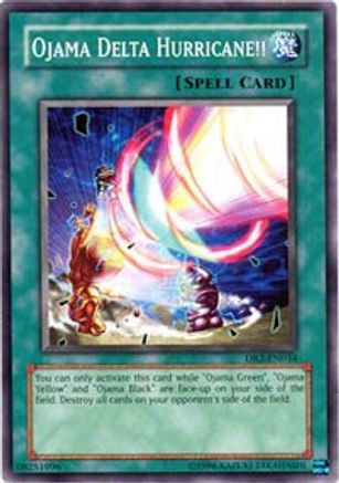 Ojama Delta Hurricane!! (DR2-EN034) - Dark Revelation Volume 2 Unlimited - Premium Yugioh Single from Konami - Just $0.08! Shop now at Game Crave Tournament Store