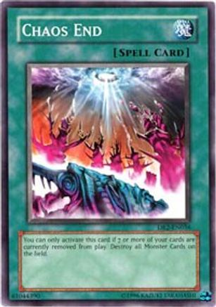 Chaos End (DR2-EN036) - Dark Revelation Volume 2 Unlimited - Premium Yugioh Single from Konami - Just $0.26! Shop now at Game Crave Tournament Store