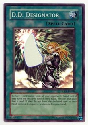 D.D. Designator (DR2-EN039) - Dark Revelation Volume 2 Unlimited - Premium Yugioh Single from Konami - Just $5.85! Shop now at Game Crave Tournament Store