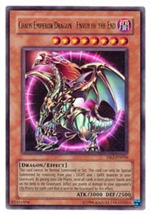 Chaos Emperor Dragon - Envoy of the End (DR2-EN056) - Dark Revelation Volume 2 Unlimited - Premium Yugioh Single from Konami - Just $10.56! Shop now at Game Crave Tournament Store