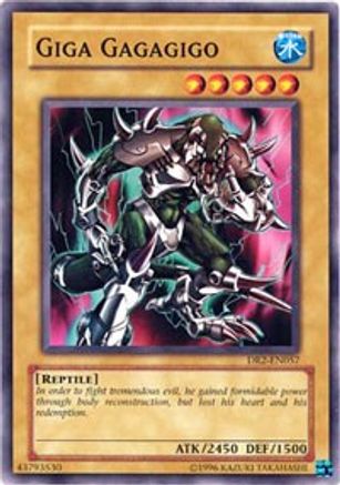 Giga Gagagigo (DR2-EN057) - Dark Revelation Volume 2 Unlimited - Premium Yugioh Single from Konami - Just $1.81! Shop now at Game Crave Tournament Store