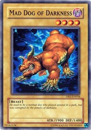 Mad Dog of Darkness (DR2-EN058) - Dark Revelation Volume 2 Unlimited - Premium Yugioh Single from Konami - Just $0.26! Shop now at Game Crave Tournament Store