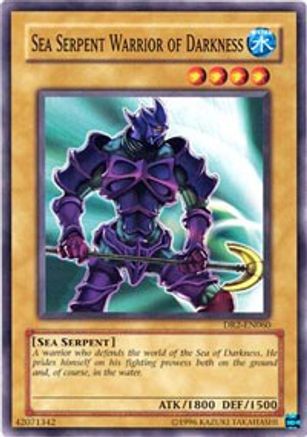 Sea Serpent Warrior of Darkness (DR2-EN060) - Dark Revelation Volume 2 Unlimited - Premium Yugioh Single from Konami - Just $0.25! Shop now at Game Crave Tournament Store