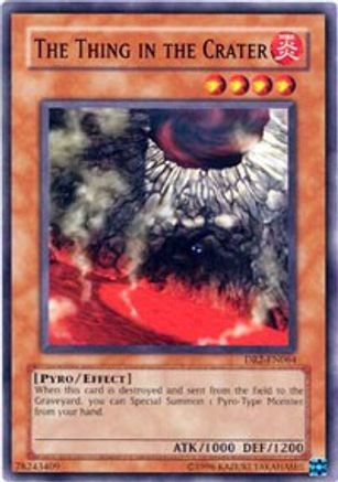 The Thing in the Crater (DR2-EN064) - Dark Revelation Volume 2 Unlimited - Premium Yugioh Single from Konami - Just $0.42! Shop now at Game Crave Tournament Store