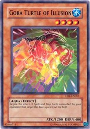 Gora Turtle of Illusion (DR2-EN067) - Dark Revelation Volume 2 Unlimited - Premium Yugioh Single from Konami - Just $0.25! Shop now at Game Crave Tournament Store