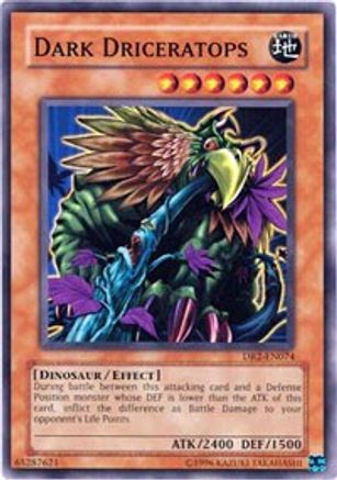 Dark Driceratops (DR2-EN074) - Dark Revelation Volume 2 Unlimited - Premium Yugioh Single from Konami - Just $0.23! Shop now at Game Crave Tournament Store