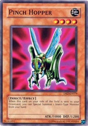 Pinch Hopper (DR2-EN079) - Dark Revelation Volume 2 Unlimited - Premium Yugioh Single from Konami - Just $0.27! Shop now at Game Crave Tournament Store