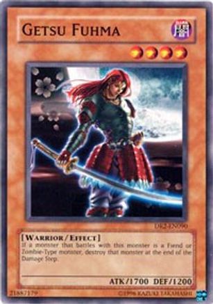 Getsu Fuhma (DR2-EN090) - Dark Revelation Volume 2 Unlimited - Premium Yugioh Single from Konami - Just $0.25! Shop now at Game Crave Tournament Store