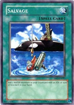 Salvage (DR2-EN097) - Dark Revelation Volume 2 Unlimited - Premium Yugioh Single from Konami - Just $0.40! Shop now at Game Crave Tournament Store