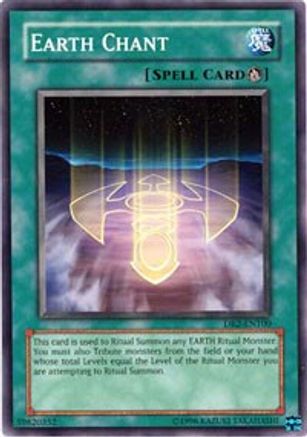 Earth Chant (DR2-EN100) - Dark Revelation Volume 2 Unlimited - Premium Yugioh Single from Konami - Just $0.25! Shop now at Game Crave Tournament Store