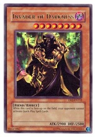 Invader of Darkness (DR2-EN112) - Dark Revelation Volume 2 Unlimited - Premium Yugioh Single from Konami - Just $4.20! Shop now at Game Crave Tournament Store