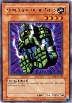 Stone Statue of the Aztecs (DR2-EN126) - Dark Revelation Volume 2 Unlimited - Premium Yugioh Single from Konami - Just $0.12! Shop now at Game Crave Tournament Store