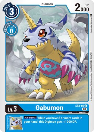 Gabumon (ST8-02) - Starter Deck 08: Ulforce Veedramon - Premium Digimon Single from Bandai - Just $0.25! Shop now at Game Crave Tournament Store