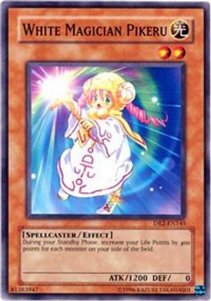 White Magician Pikeru (DR2-EN145) - Dark Revelation Volume 2 Unlimited - Premium Yugioh Single from Konami - Just $0.54! Shop now at Game Crave Tournament Store
